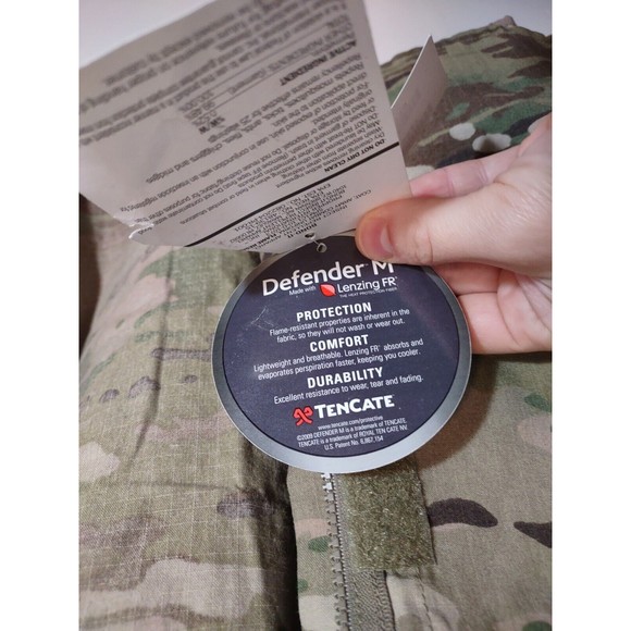 Defender M L X-Long Camo Army Combat Jacket NWT Standard Issue - Picture 6 of 14